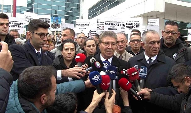 72 kişinin can verdiği İsias Otel davası başladı! KKTC Başbakanı adliye önünde haykırdı
