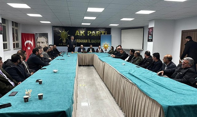 AK Parti Ardahan teşkilatı seçim çalışmalarına başladı