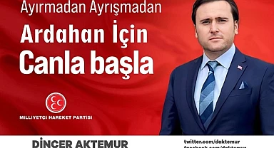 Aktemur, “Acılı bir yılı geride bırakırken yeni yılın hayırlar getirmesini diliyorum”