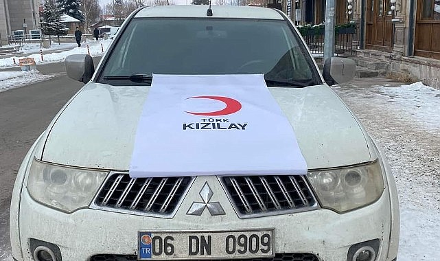Aracı olmayan Kızılay Ardahan Şubesi'ne araç tahsis edildi