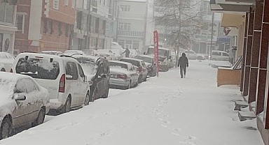 Ardahan’da kar yağışı etkili oluyor