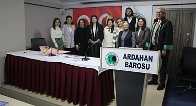 Ardahan’da yeni bir avukat daha göreve başladı