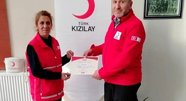 Ardahan Kızılay kadın kolları başkanlığına atama yapıldı...