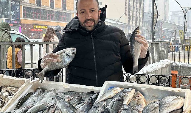 Balık tezgahlarına yoğun ilgi