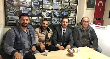Başkan adayı Kaçar, sanayi esnafını ziyaret etti