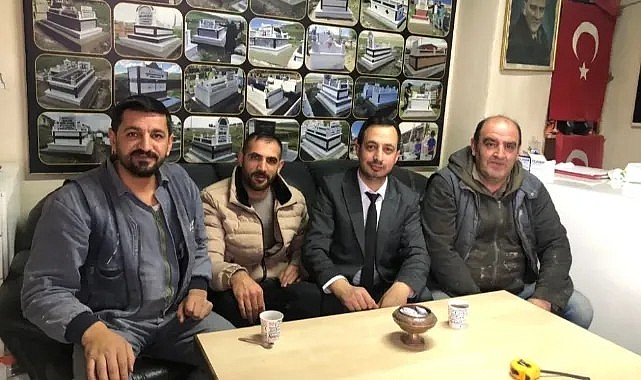 Başkan adayı Kaçar, sanayi esnafını ziyaret etti