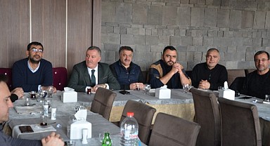 Başkan Alihanoğlu, gazetecileri ağırladı