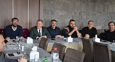 Başkan Alihanoğlu, gazetecileri ağırladı