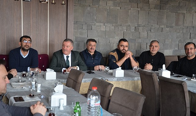 Başkan Alihanoğlu, gazetecileri ağırladı