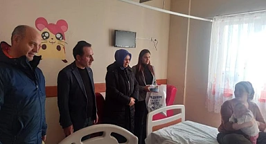 Başkan Ulutaş, hastane ziyaretine gitti