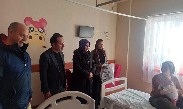 Başkan Ulutaş, hastane ziyaretine gitti