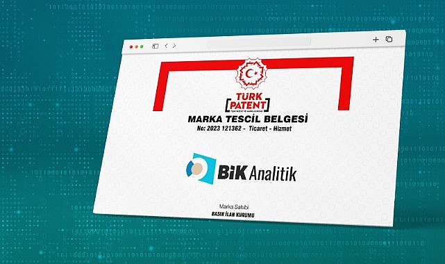 BİK Analitik marka tescil belgesi aldı