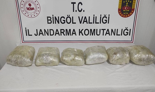 Bingöl'de uyuşturucu operasyonu: 2 gözaltı