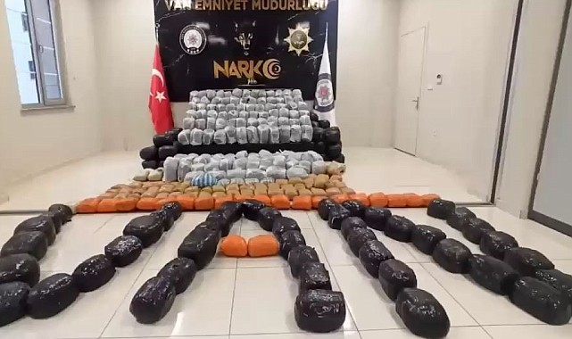 Bir yılda tonlarca uyuşturucu ele geçirildi