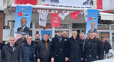 CHP Göle'de seçim ofisini açtı