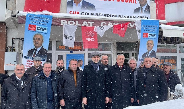 CHP Göle'de seçim ofisini açtı