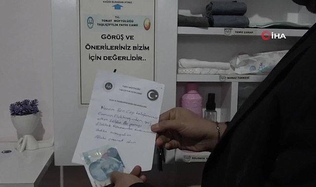 Dilek kutusunu açan imam hayrete düştü