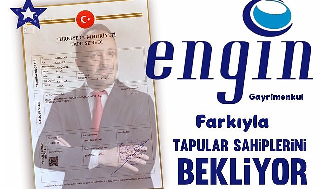 ENGIN GAYRIMENKUL'DEN: 'TAPUNU AL INŞAATA BAŞLA'