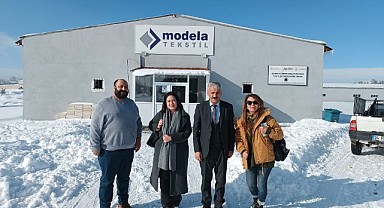"Göle tekstil atölyesi 400 kişiye istihdam sağlayacak”
