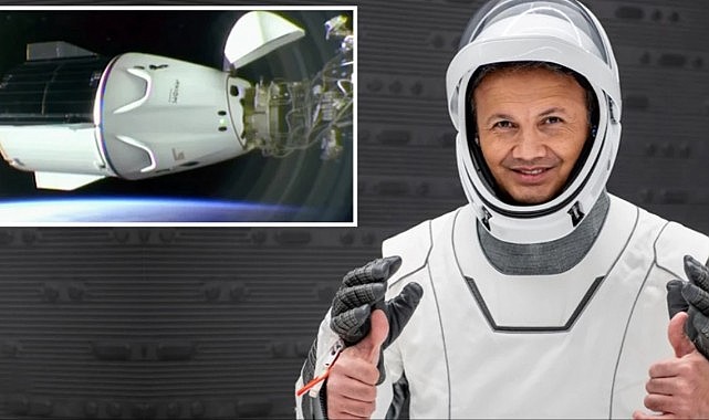 İlk Türk astronot Gezeravcı'yı da taşıyan kapsül Uzay İstasyonu'na kenetlendi