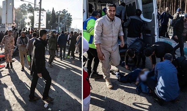 İran'da Kasım Süleymani'nin mezarı yakınında art arda 2 patlama: 103 ölü, 211 yaralı