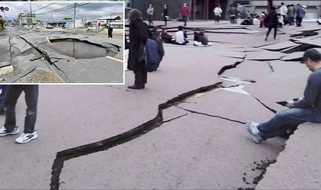 Japonya'da 7.6'lık depremde hayatını kaybedenlerin sayısı 48'e yükseldi