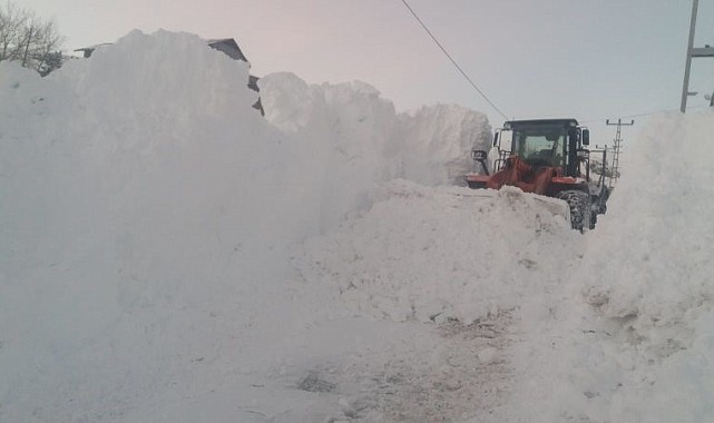 Kar ve tipi Posof&#039;u esir aldı
