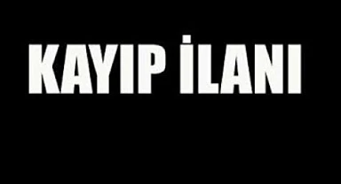 KAYIP İLANI