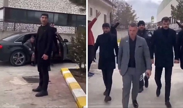 KYK yurdunda skandal görüntüler! Ülkü Ocakları başkanı törenle karşılandı