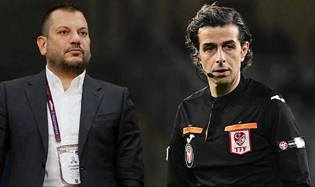 Mete Kalkavan'ın hakemliği bırakması akıllara Trabzonspor Başkanı Doğan'ın sözlerini getirdi