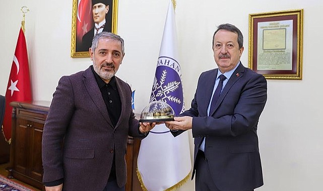 Milli Savunma Üniversitesi Rektör Yardımcısı Salman’dan Rektör Biber’e ziyaret