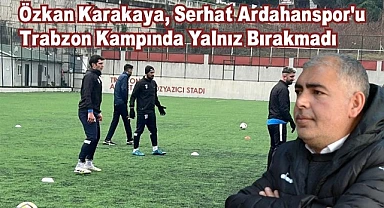 Serhat Ardahanspor, eski kulüp başkanı Özkan Karakaya’ya teşekkür etti