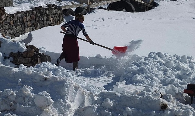 Soğuğu Sibirya ile yarışıyor! Yeni rekor Damal'dan geldi
