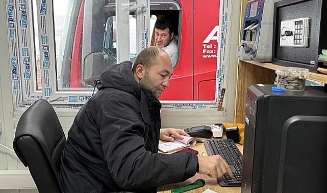 Tır parkı hizmete girdi