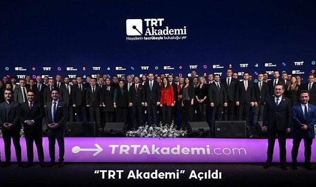 "TRT Akademi" Açıldı
