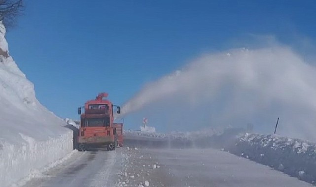 Tunceli'de tüm yollar ulaşıma açıldı; genişletme çalışmaları sürüyor