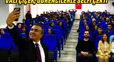Vali Çiçek, gençlere ayak uydurdu