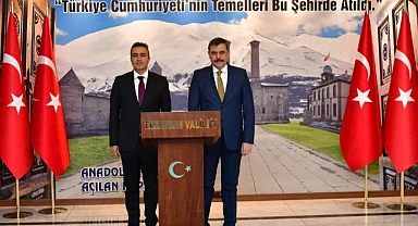 Vali Çiçek'ten yılın ilk ziyareti Erzurum'a