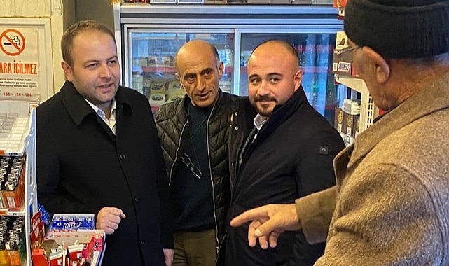 Vekil Koç, esnaf ziyaretine çıktı