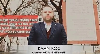 Vekil Koç, yanık cami anıtını ziyaret etti
