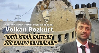 Volkan Bozkurt, "Gazze'de artık ezan sesi yok!"