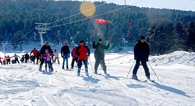 Yalnızçam'da kayak sezonu açılıyor