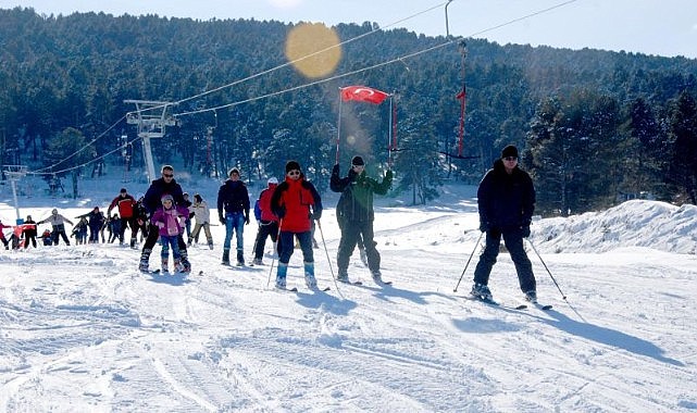 Yalnızçam'da kayak sezonu açılıyor