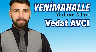 Yenimahalle’nin sevilen genci Vedat Avcı adaylığını açıkladı