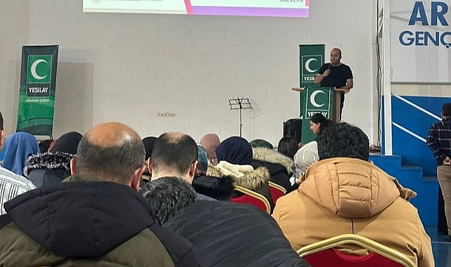 Yeşilay Ardahan şubesi, “Teknoloji bağımlılığı” konulu seminer verdi