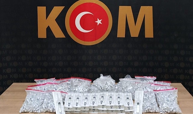 Yolcu otobüsünde 2 bin 296 adet botoks ilacı ele geçirildi