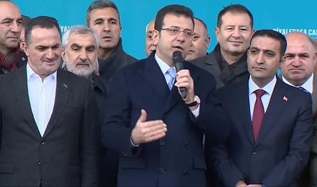 Açılışa damga vuran anlar! İmamoğlu, CHP'nin adayının yanında AK Partili başkana teşekkür etti