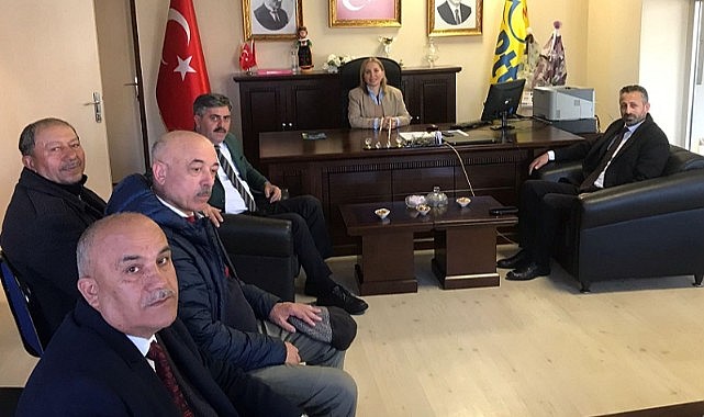 AK Parti'nin adayı Baydar, kurumları ziyaret etti