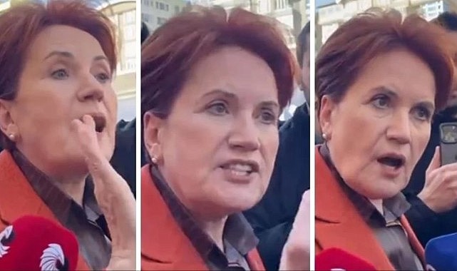 Akşener'den vatandaşın Yavaş ve İmamoğlu sorusuna tepki: Hadi be