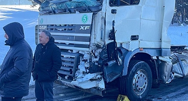 Ardahan'da trafik kazası:1 ölü